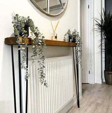 Industrial Style Console Table