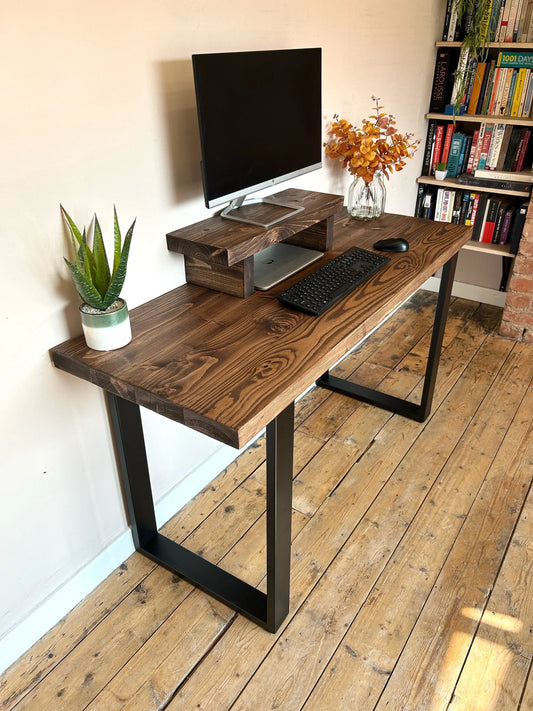 Industrial Style Desk - Box Legs